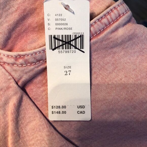 NWT Pilcro and the Letterpress  jeans size 27 - Picture 7 of 8